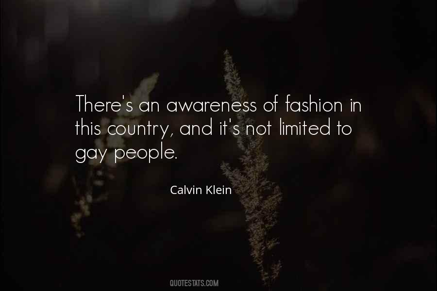 Quotes About Calvin Klein #945942