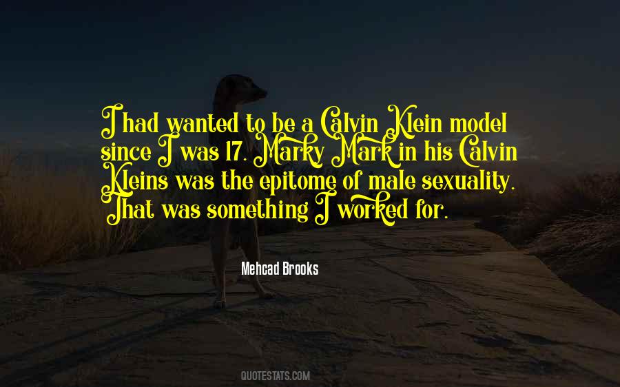 Quotes About Calvin Klein #950125