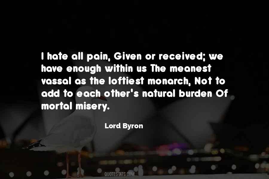 Quotes About Lord Byron #360537