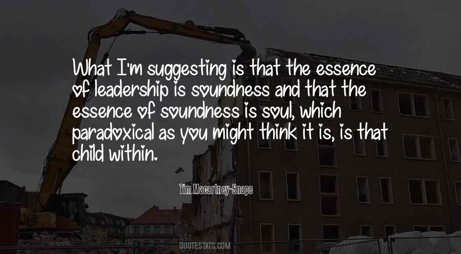 Soul Child Quotes #485786