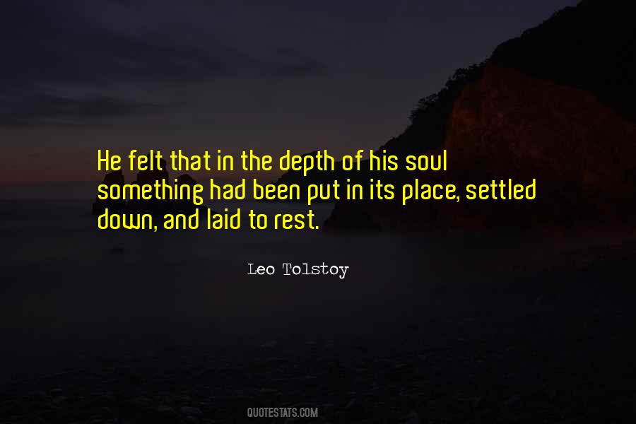 Soul Depth Quotes #1490282