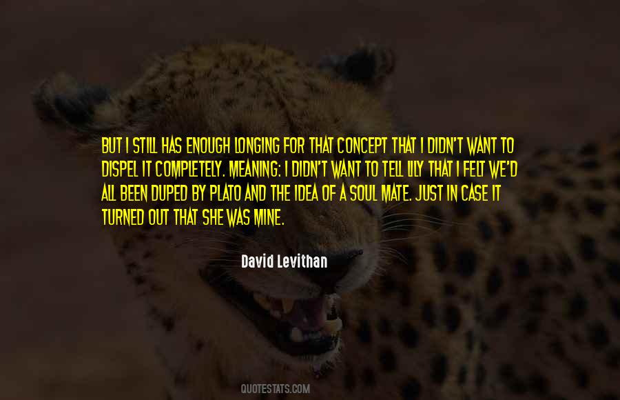 Soul Felt Quotes #143498