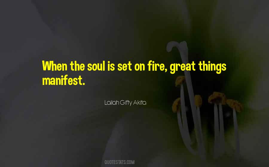 Soul Fire Quotes #590334