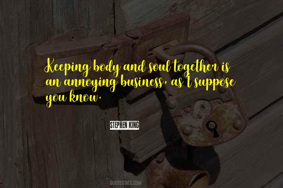 Soul Keeping Quotes #550753