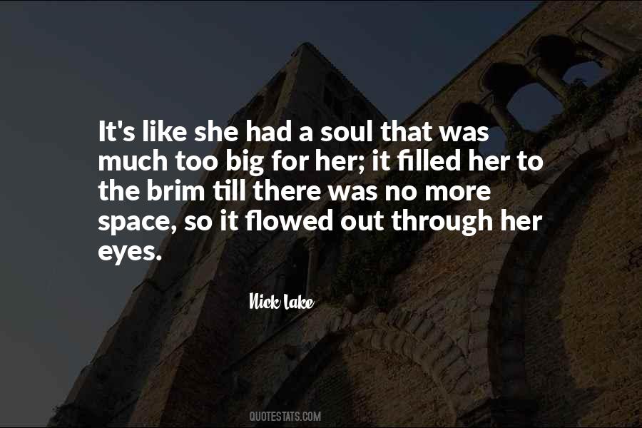 Soul Through The Eyes Quotes #756637