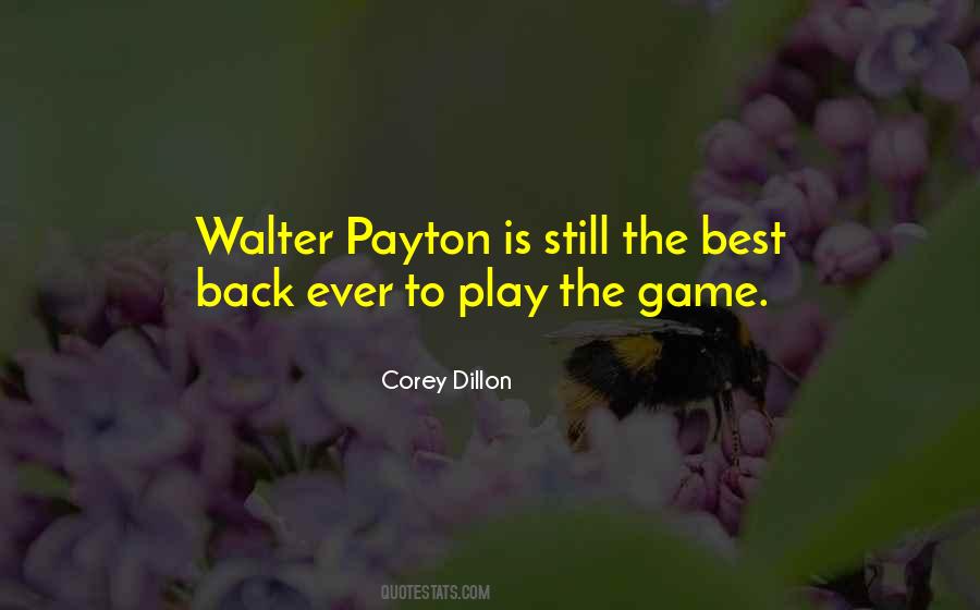 Quotes About Walter Payton #280019