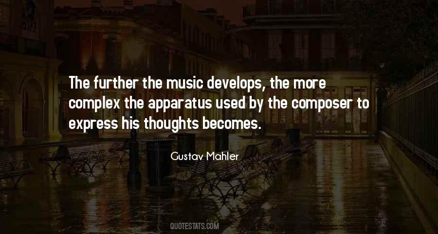 Quotes About Gustav Mahler #1418059