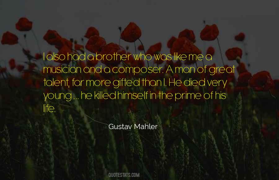 Quotes About Gustav Mahler #1711092