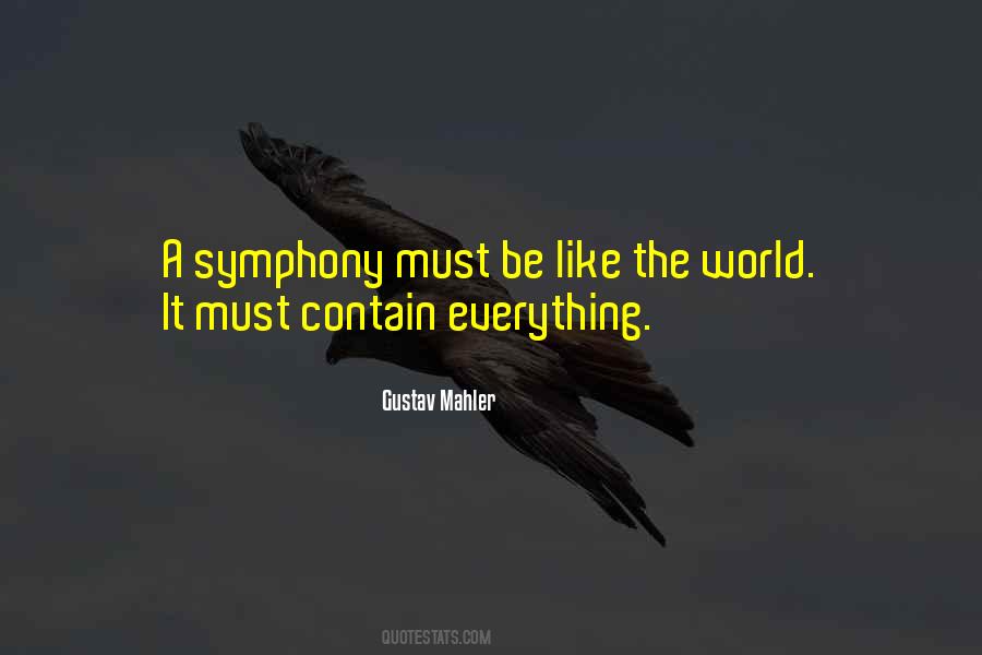 Quotes About Gustav Mahler #826320