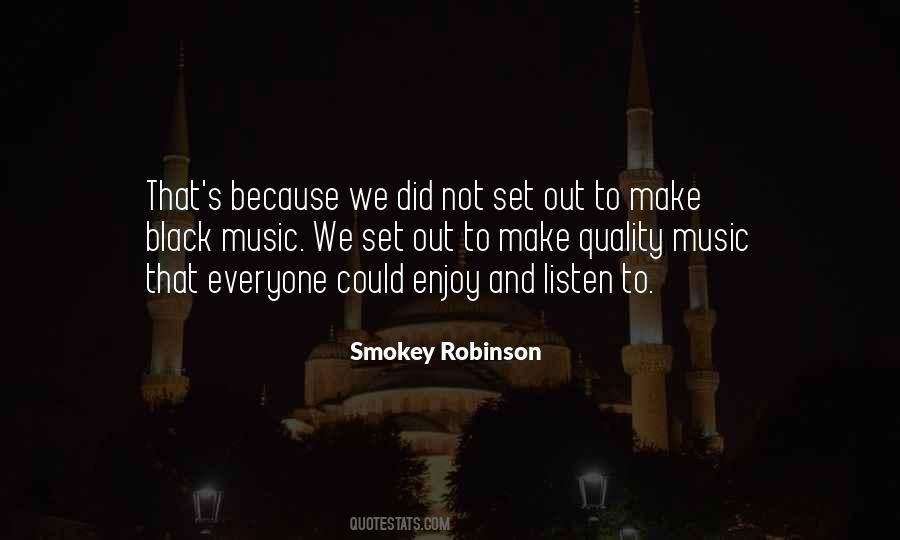 Quotes About Smokey Robinson #1783374