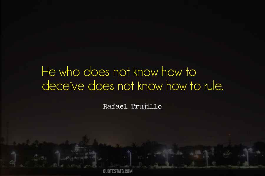 Quotes About Rafael Trujillo #1201810