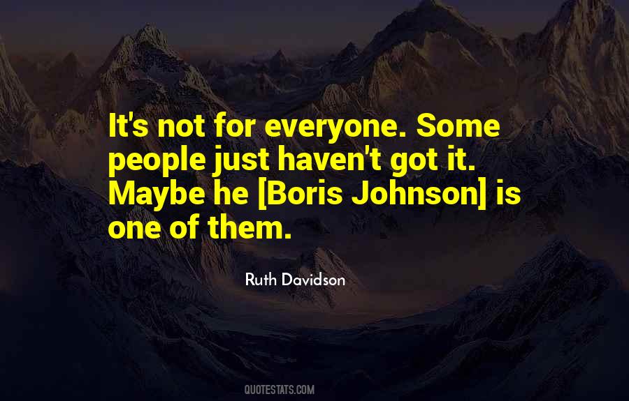 Quotes About Boris Johnson #1662757