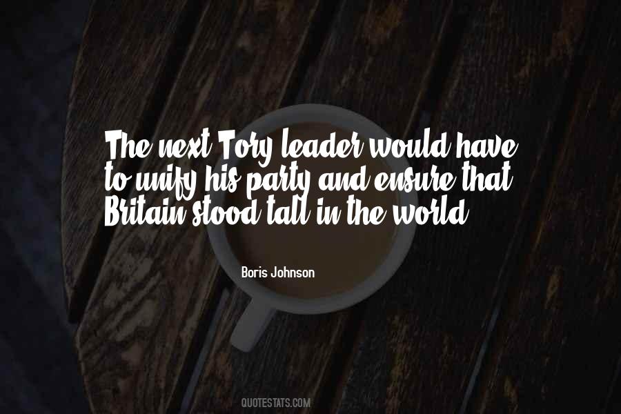 Quotes About Boris Johnson #667502