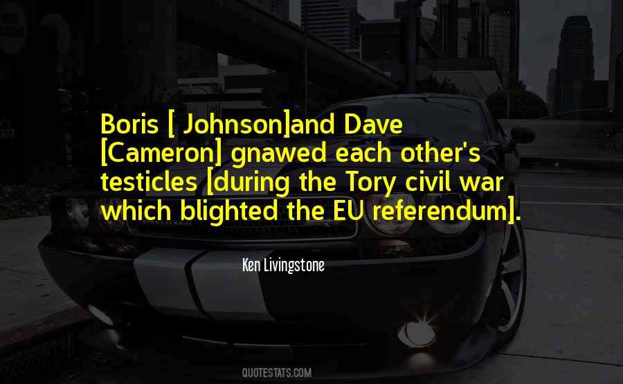 Quotes About Boris Johnson #706059