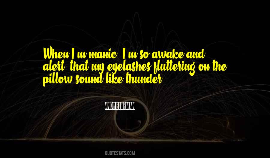 Sound Of Thunder Quotes #1742881