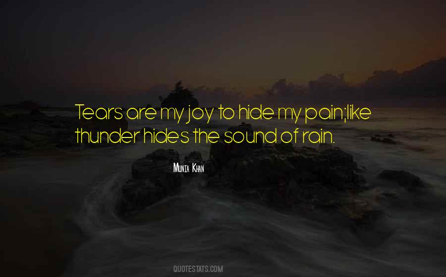 Sound Of Thunder Quotes #239995