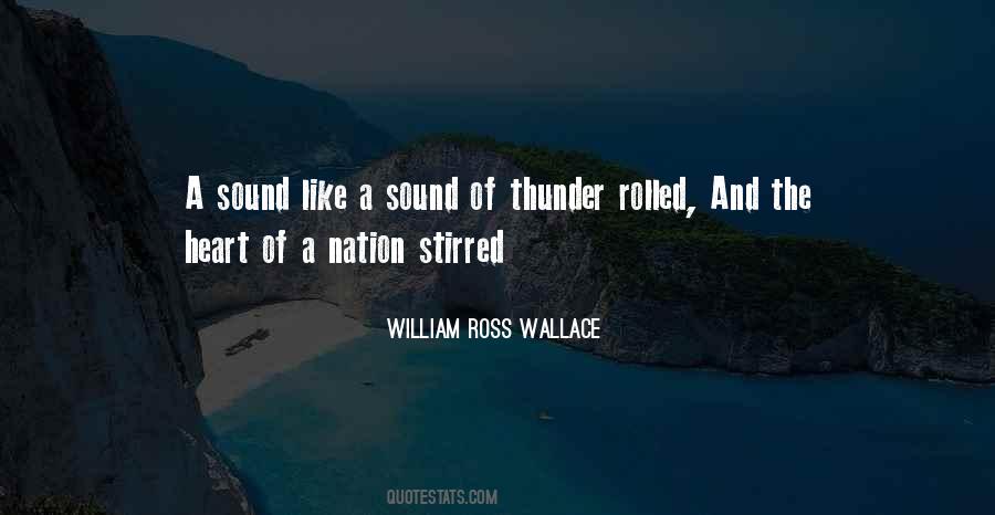 Sound Of Thunder Quotes #370250