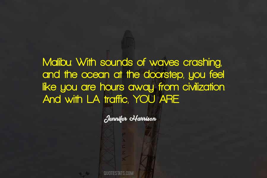 Sound Of Waves Crashing Quotes #695217