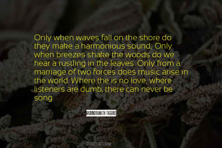 Sound Of Waves Quotes #1122876