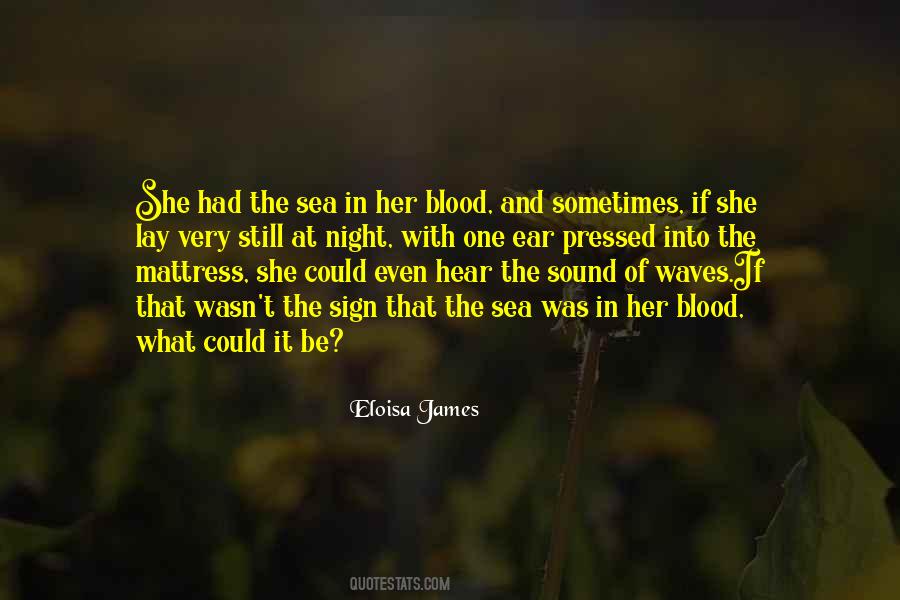Sound Of Waves Quotes #1384214