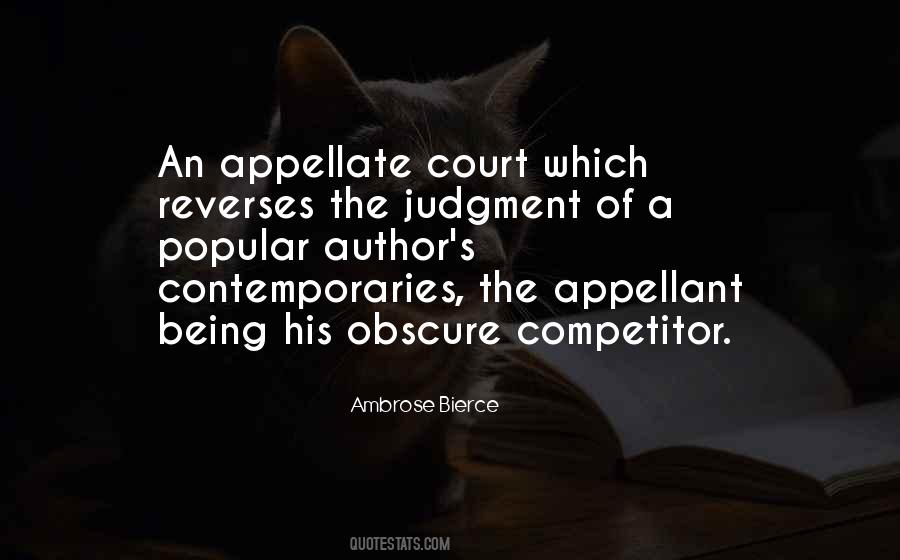 Quotes About Appellate #1216550