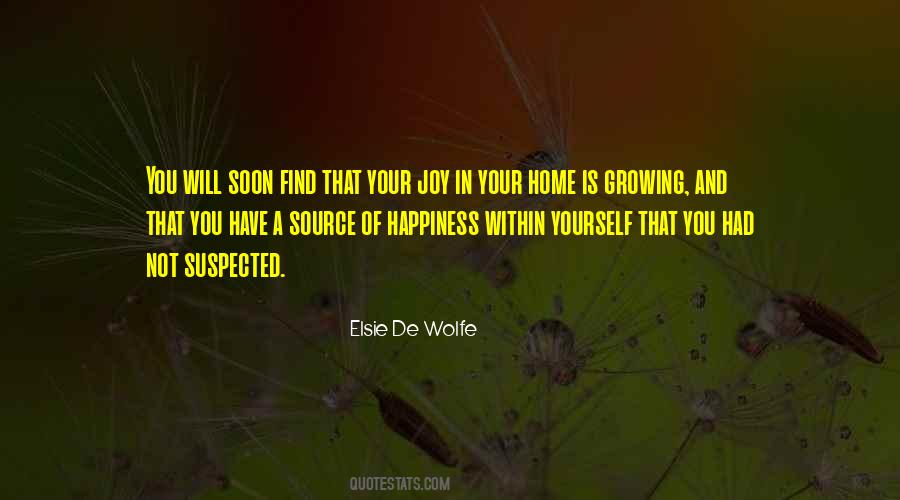 Source Of Joy Quotes #1227533