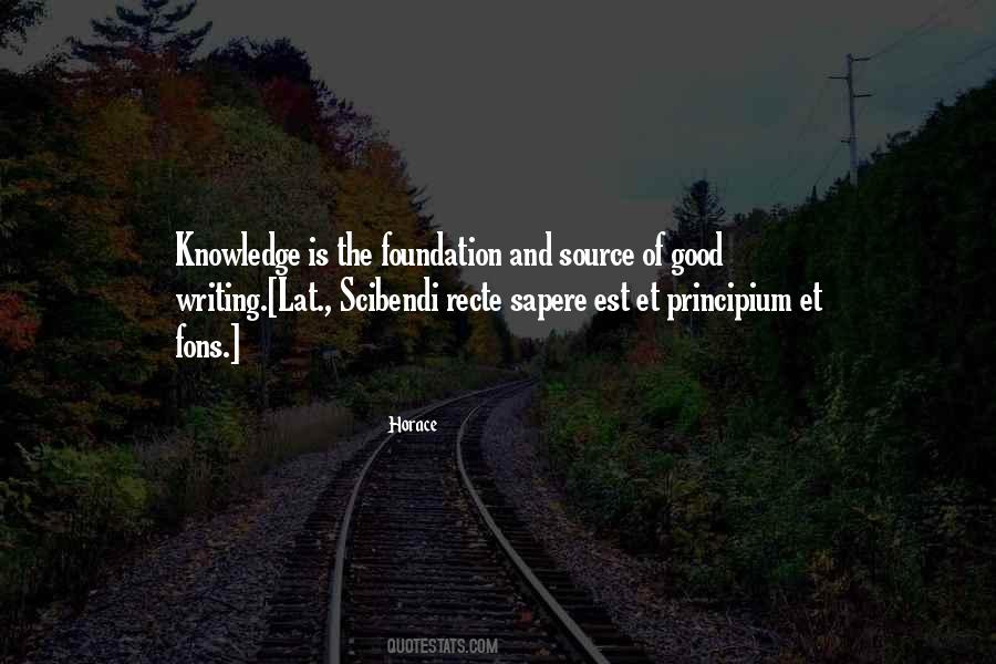 Source Of Knowledge Quotes #759127