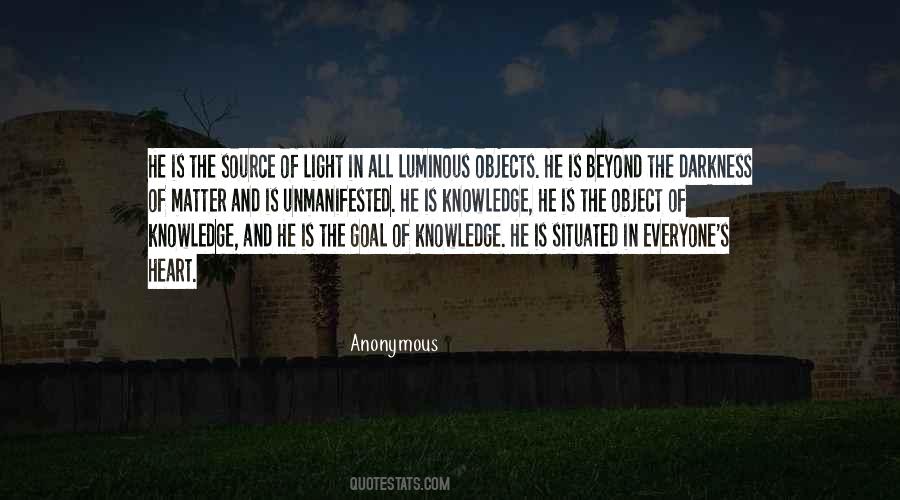 Source Of Light Quotes #1820646