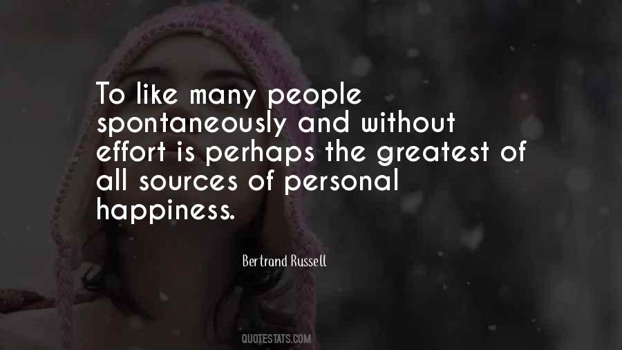 Sources Of Happiness Quotes #620815