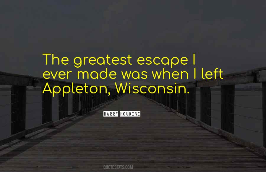 Quotes About Appleton #768093