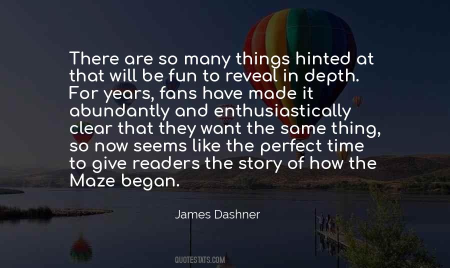Quotes About James Dashner #101911