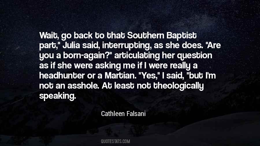 Southern Baptist Quotes #310709