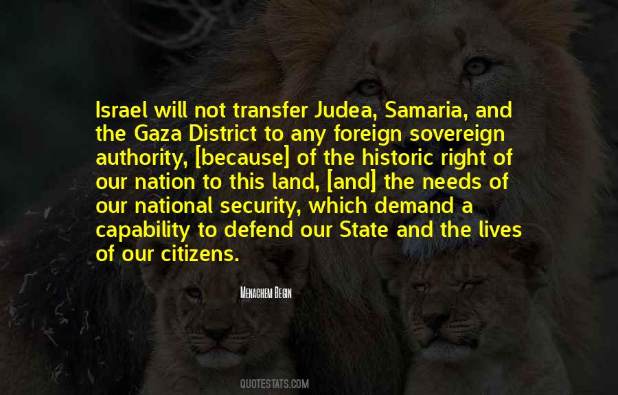 Sovereign Nation Quotes #1021771