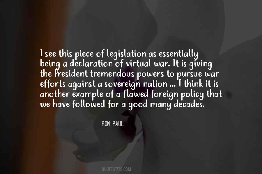 Sovereign Nation Quotes #118142