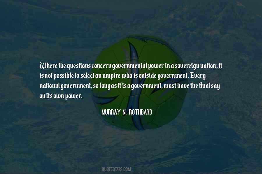 Sovereign Nation Quotes #316890