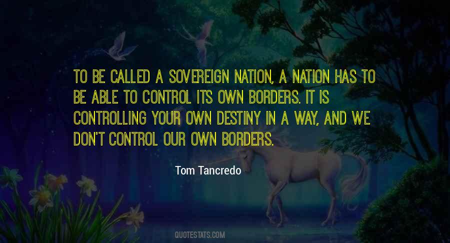 Sovereign Nation Quotes #876077