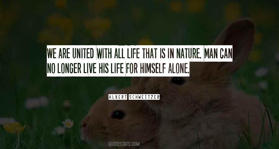 Quotes About Alone In Nature #864502