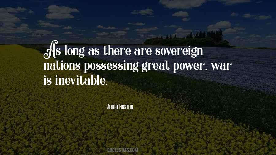 Sovereign Power Quotes #106121