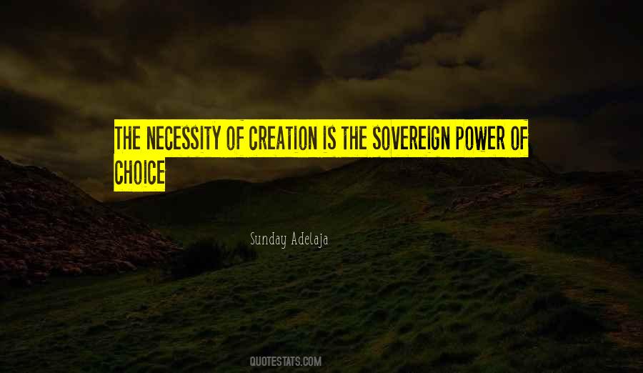 Sovereign Power Quotes #161004