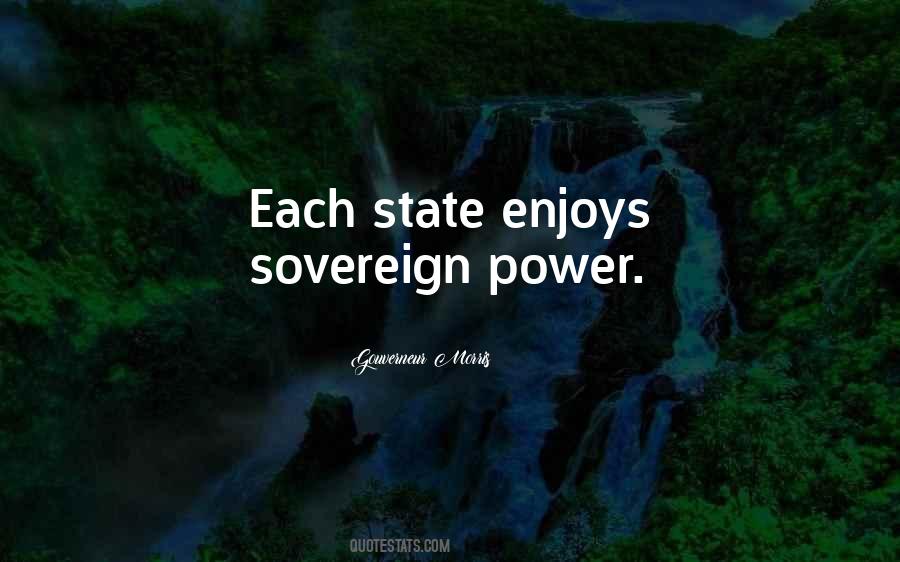 Sovereign Power Quotes #171195