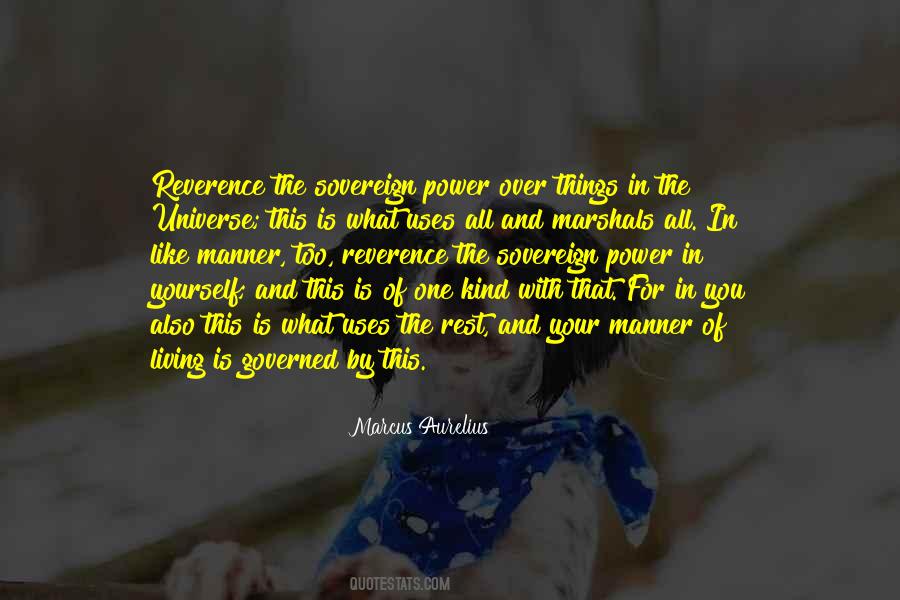 Sovereign Power Quotes #707068