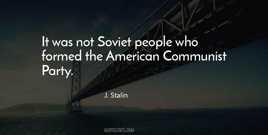 Soviet Communist Quotes #138690