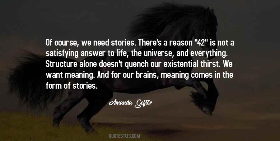 Quotes About Alone In The Universe #1248209