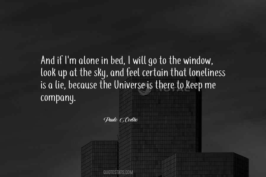 Quotes About Alone In The Universe #282797