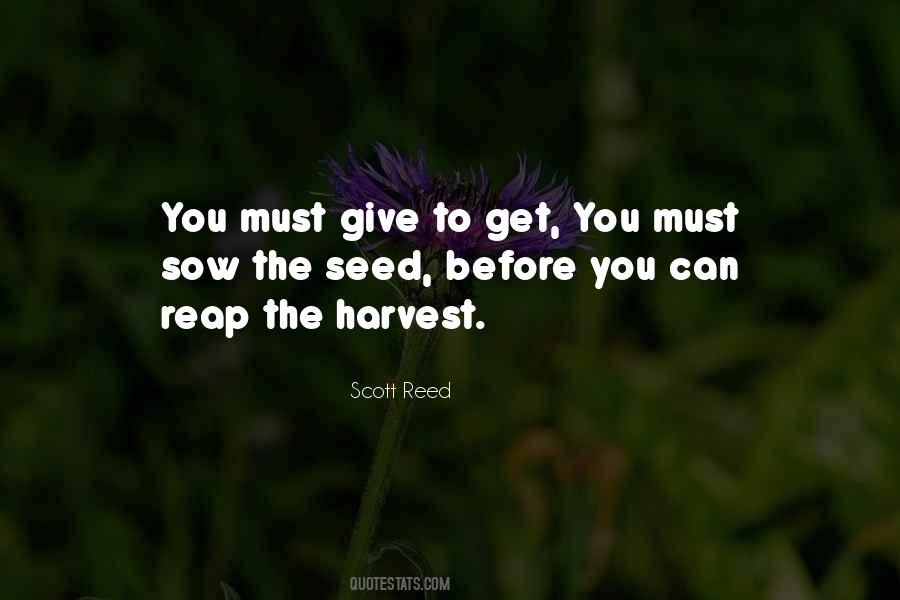 Sow A Seed Quotes #1297795