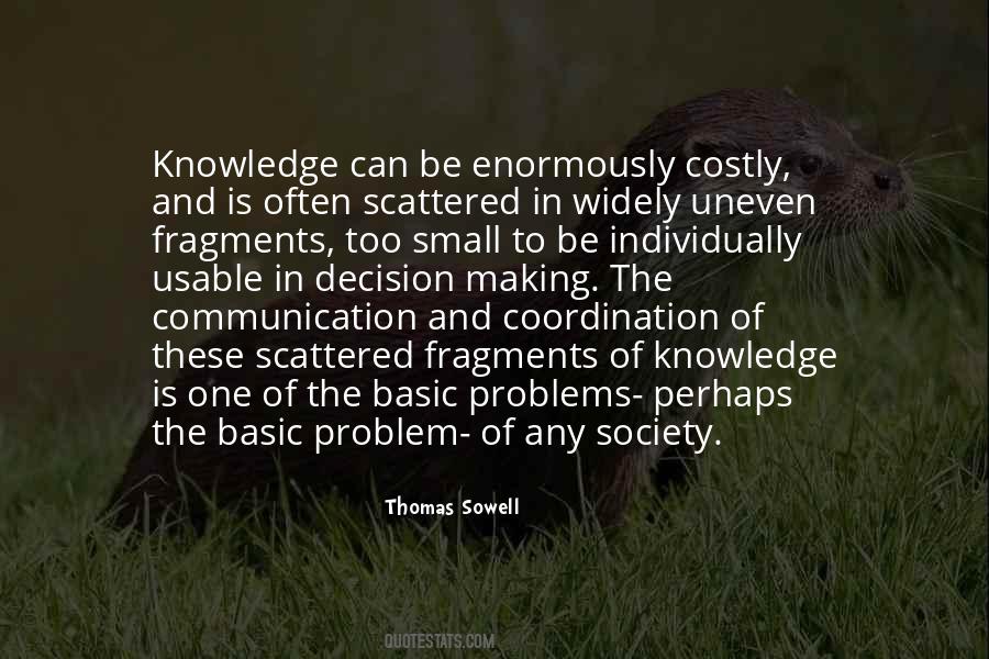 Sowell Quotes #97621