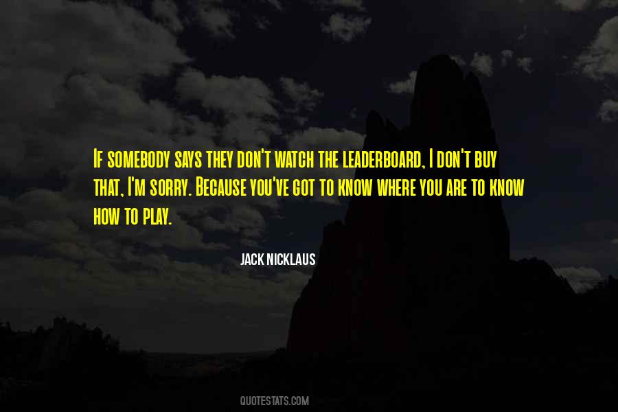 Quotes About Jack Nicklaus #6867