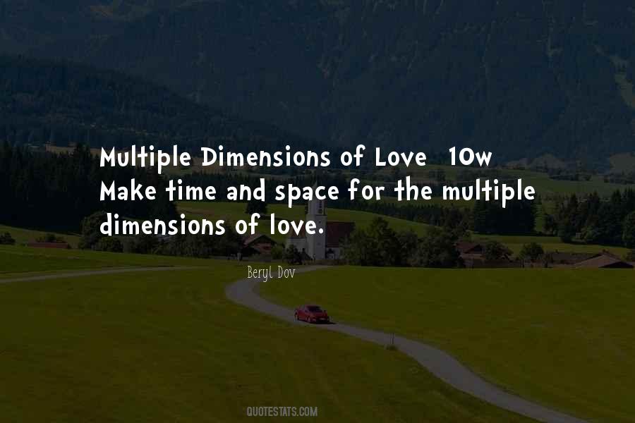 Space And Time Love Quotes #1089759