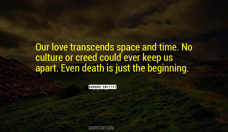 Space And Time Love Quotes #1169506