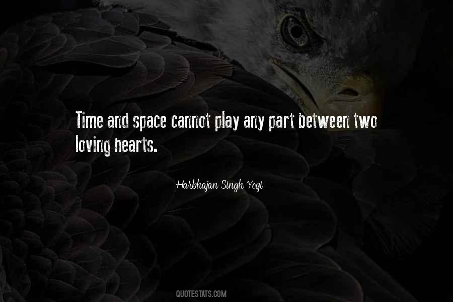 Space And Time Love Quotes #1181899